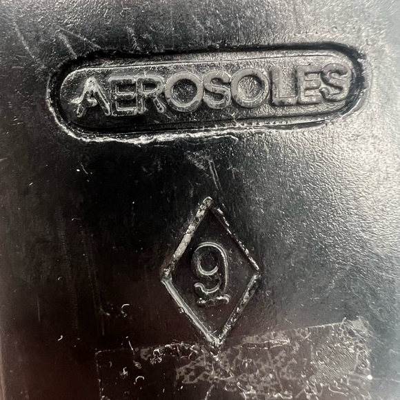 Aerosoles Silver Glitter Embellished Clear Strap Sandals Size 9 Women’s - Picture 2 of 8